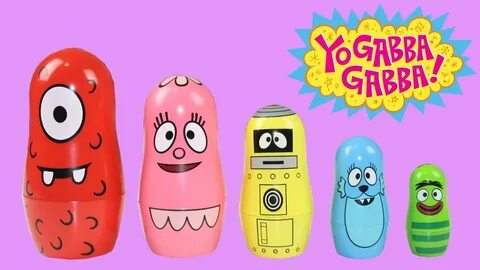 Yo Gabba Gabba Nesting Dolls Surprise by PPW Toys Play-Doh C