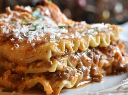 Traditional Italian Lasagna Recipe Recipes: Entree Lasagna w