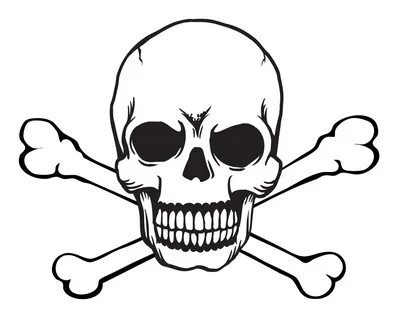 skull and crossbones pirate - Clip Art Library