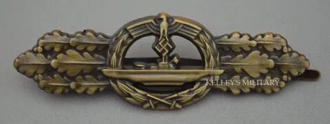 Kriegsmarine U-boat Combat Clasp, Bronze: Kelleys Military