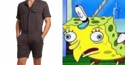 The internet continues to give men's rompers the meme treatm
