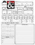 Youth Focused Character Sheets - PDF Fillable Book set, Yout
