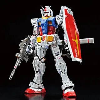 MG 1/100 RX-78-2 Gundam Ver.3.0 Titanium Finish, Gundam Base