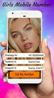 Girls Mobile Number:Girl phone number search prank для Андро