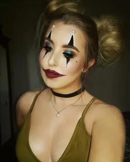 Glam Clown Makeup Halloween Halloween makeup, Clown makeup, 