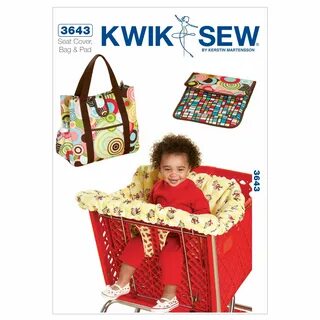 Kwik Sew Shopping Cart Seat Cover & Diaper Bag-K3643, Diaper