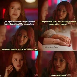 2x14 Cheryl opening up to Toni about her past. Aww Riverdale