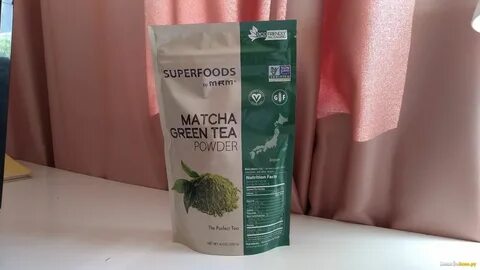 Отзыв про Натуральный порошок из зеленого чая Matcha MRM: "Л