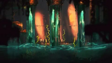 ArtStation - Rainworld Fast Travel Screens