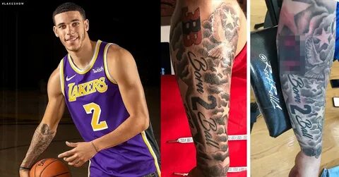 Exclusive Interview: Lonzo Ball Covers Up His 'BBB' Tattoo -