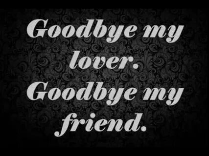 James Blunt - Goodbye My Lover Lyrics - YouTube Music