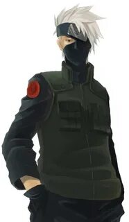 Safebooru - black eyes flak jacket hand in pocket hatake kak