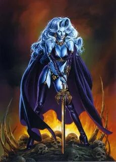 Pin by Gene West on LadyDeath Lady death, Death art, Warrior