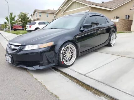 Acura Tl 2004 Tire Size With Raceland Coilovers 2007 TL Type