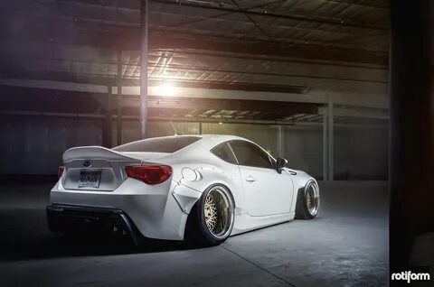 Absolutely Gorgeous Subaru BRZ With a Wide Body Kit and Roti