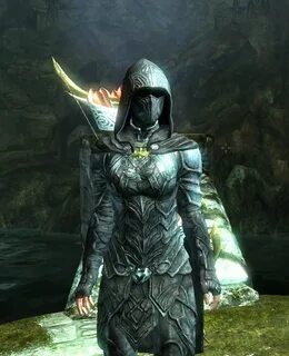 Nightingale Armor Skyrim cosplay, Skyrim nightingale armor, 