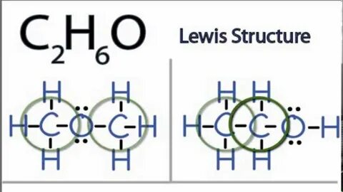 C2H6O Lewis Structure: How to Draw the Lewis Structure for C