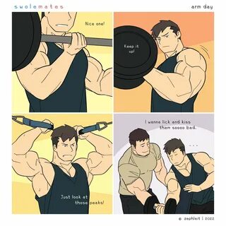 iamZephleit : swolemates no.4 Find someone that will motivat