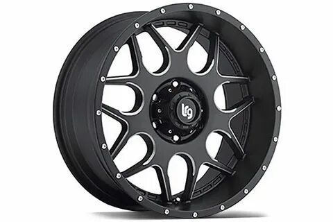 LRG 104 Machine Black Wheels - Best Price on LRG104 Machined