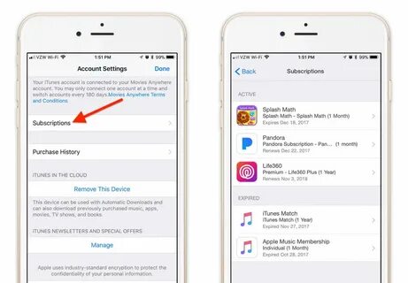 Manage Itunes Subscriptions Iphone