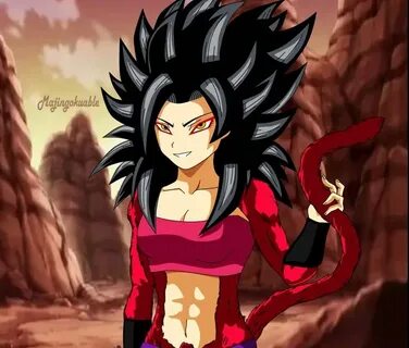 Caulifla SSJ4 by Majingokuable Dragon ball super goku, Drago