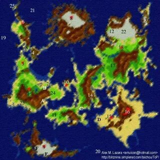 Tales Of Phantasia Map - Tupper Lake Ny Map