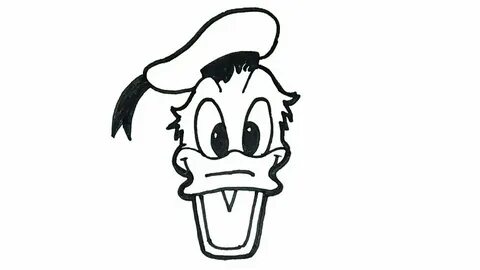 How to Draw Donald Duck Cartoon characters Drawing Easy step