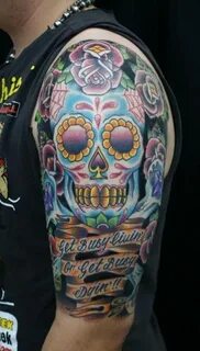 50 Scary Skull Tattoo Designs to go with Skull sleeve tattoo