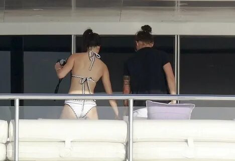 Kendall Jenner: Wearing a Bikini in St. Barts -18 GotCeleb