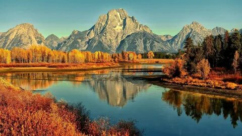 nature, Landscape, Mountains, Water, River Wallpapers HD / D