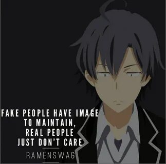 Anime Quotes About Fake Friends - AIA