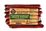 7oz. Jalapeno and Cheese Sausage Stick Value Packs 12ct - Be