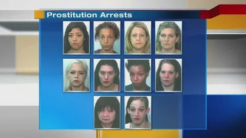 Police: 10 prostitutes, 1 pimp arrested in Ft. Wayne sting -