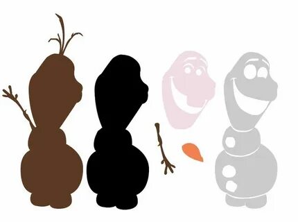 FREE olaf .svg file that I created.: Silhouette cameo projec