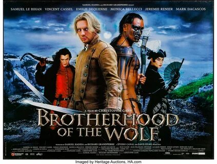 Brotherhood of the Wolf S/S Original Movie Poster 27 x 40 Sa