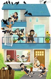 Haha, what a mess!! xD Haikyuu anime, Haikyuu manga, Haikyuu