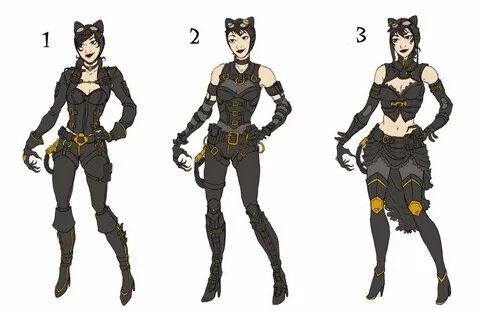 Steampunk Catwoman designs by Oriana132 on deviantART Geekto