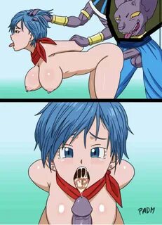 Xbooru - beerus bent over big breasts bulma bulma briefs che