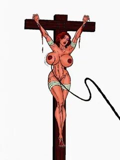 Art fantasies crucifixion - Anime Jpg