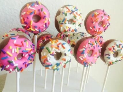 Donut Cake Pops Donut grow up in 2019 Birthday cake pops, Do