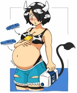 Belly Staffing huge anime belly 