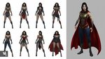Injustice 2 Atomhawk Wonder woman art, Concept art character