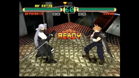 Ehrgeiz (PlayStation) Arcade Mode as Sephiroth - YouTube