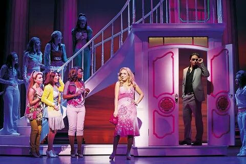 Пин на доске Tech Theatre -- Legally Blonde musical