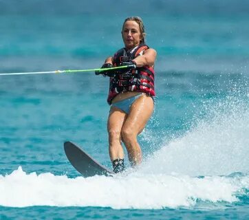 Michelle Cockayne Hits the Beach on Her Holidays in Barbados