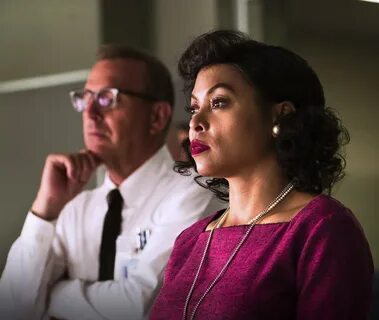 kevin costner and taraji p henson in HIDDEN FIGURES Tempo - 