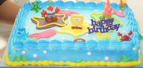 Hector's Custom Cakes: SPONGEBOB CAKE Birthday sheet cakes, 