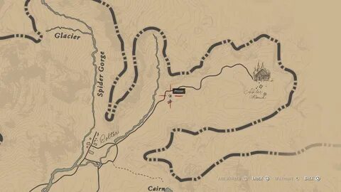 Panoramic Map Red Dead Redemption 2 - New York Usa Map
