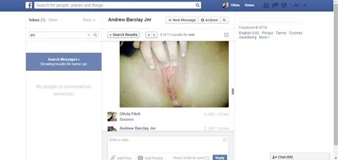 just hacked this whores facebook...looking through her messa