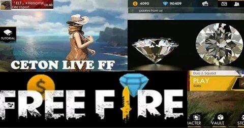 Ceton Live FF To Get Diamond Free Fire 2019